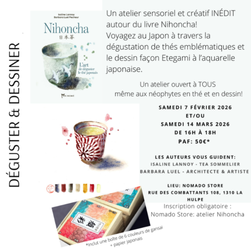 Atelier déguster et dessiner Nihoncha