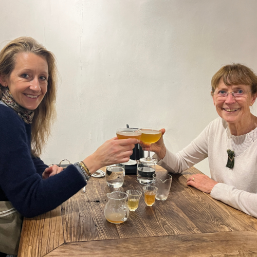 Margaret et Isaline à Taiwan